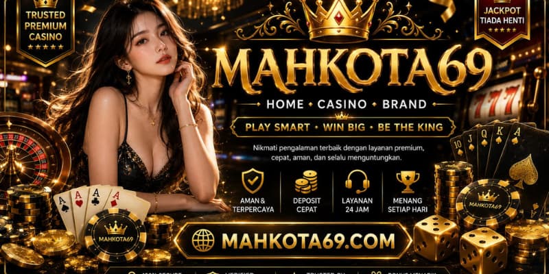 MAHKOTA69 Account Dashboard and Game Selection